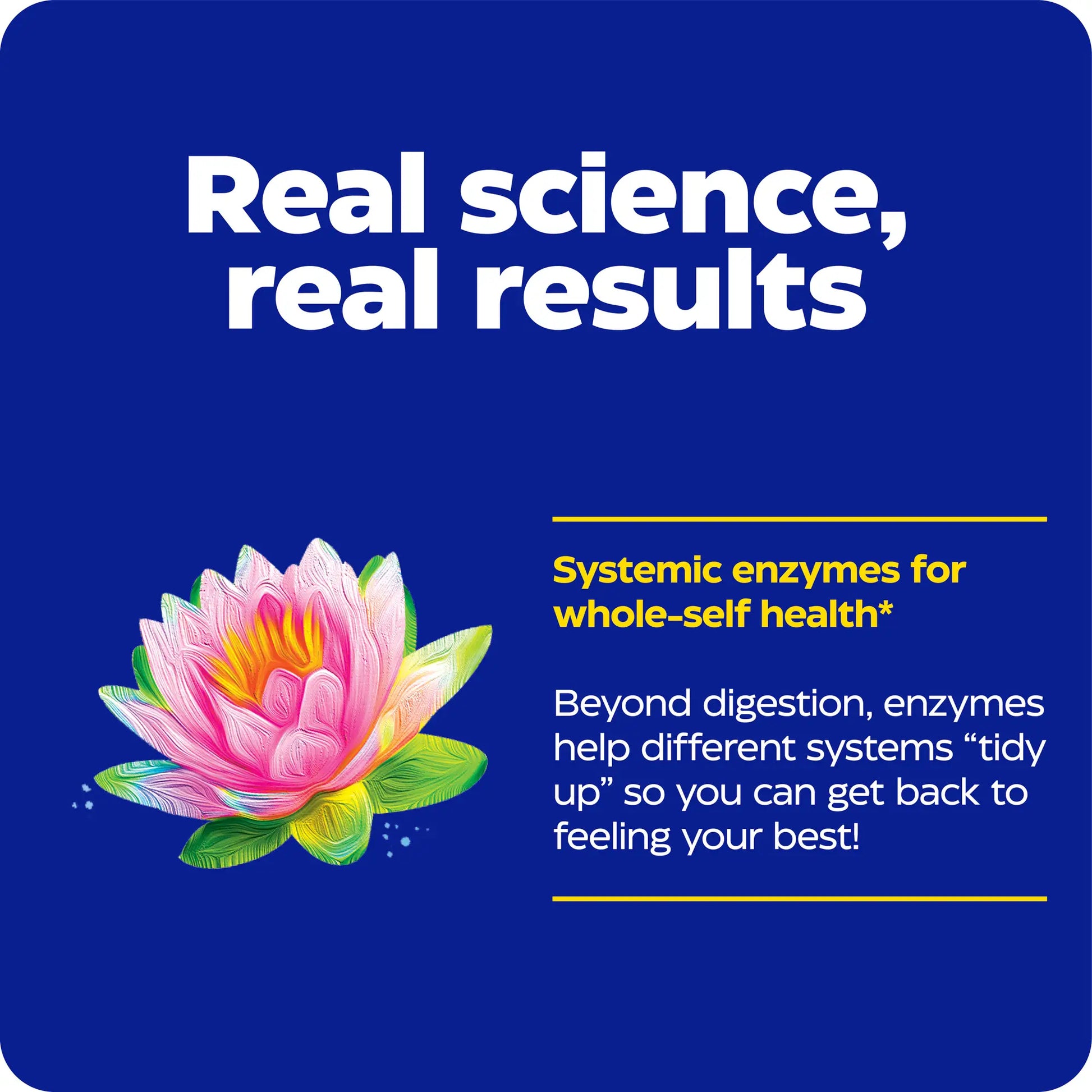 real science and real results with enzymedica