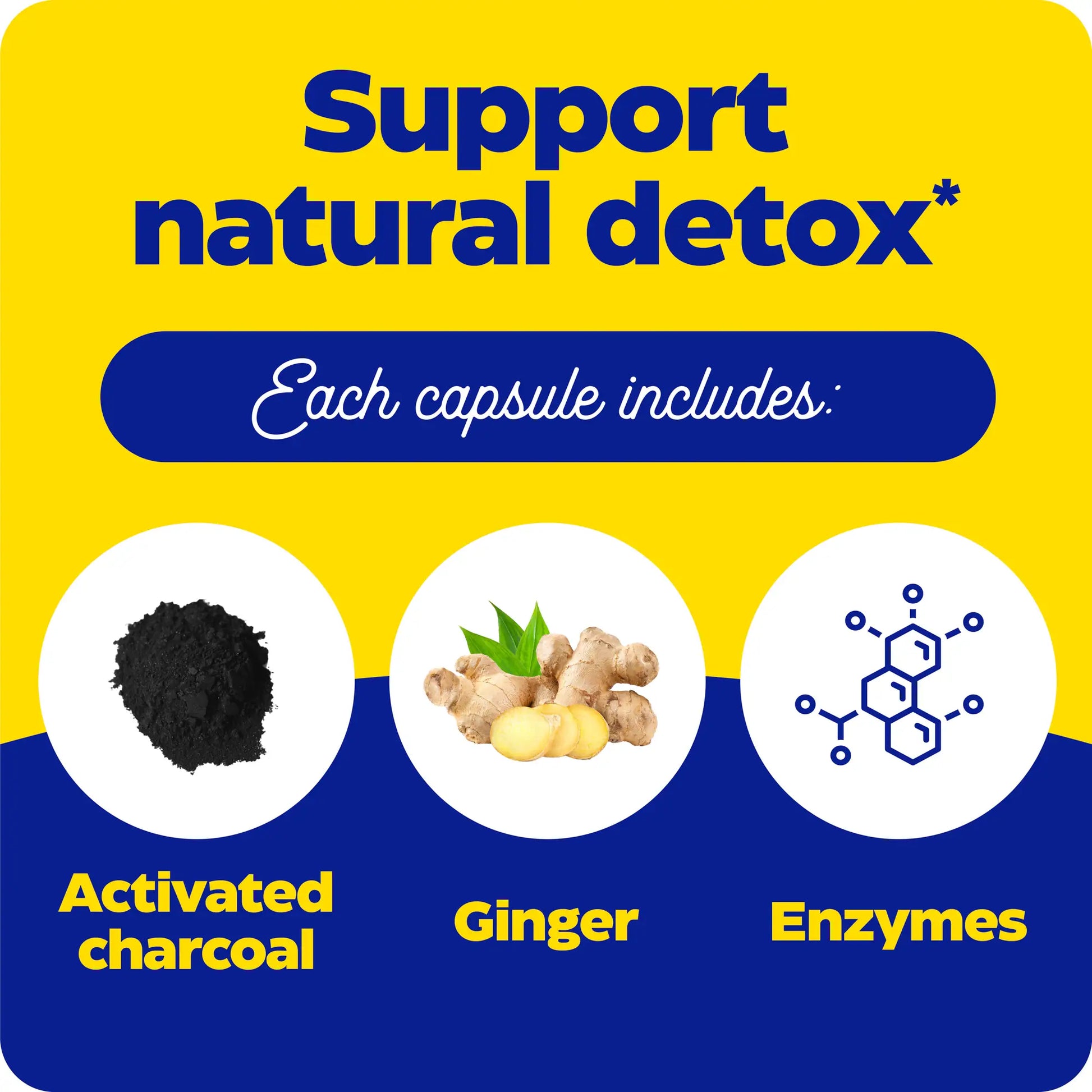 what each capsule of activated charcoal contais