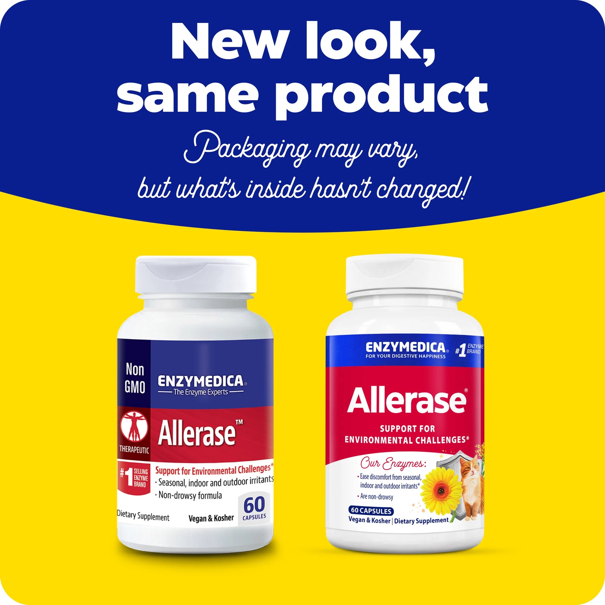 the new look for allerase