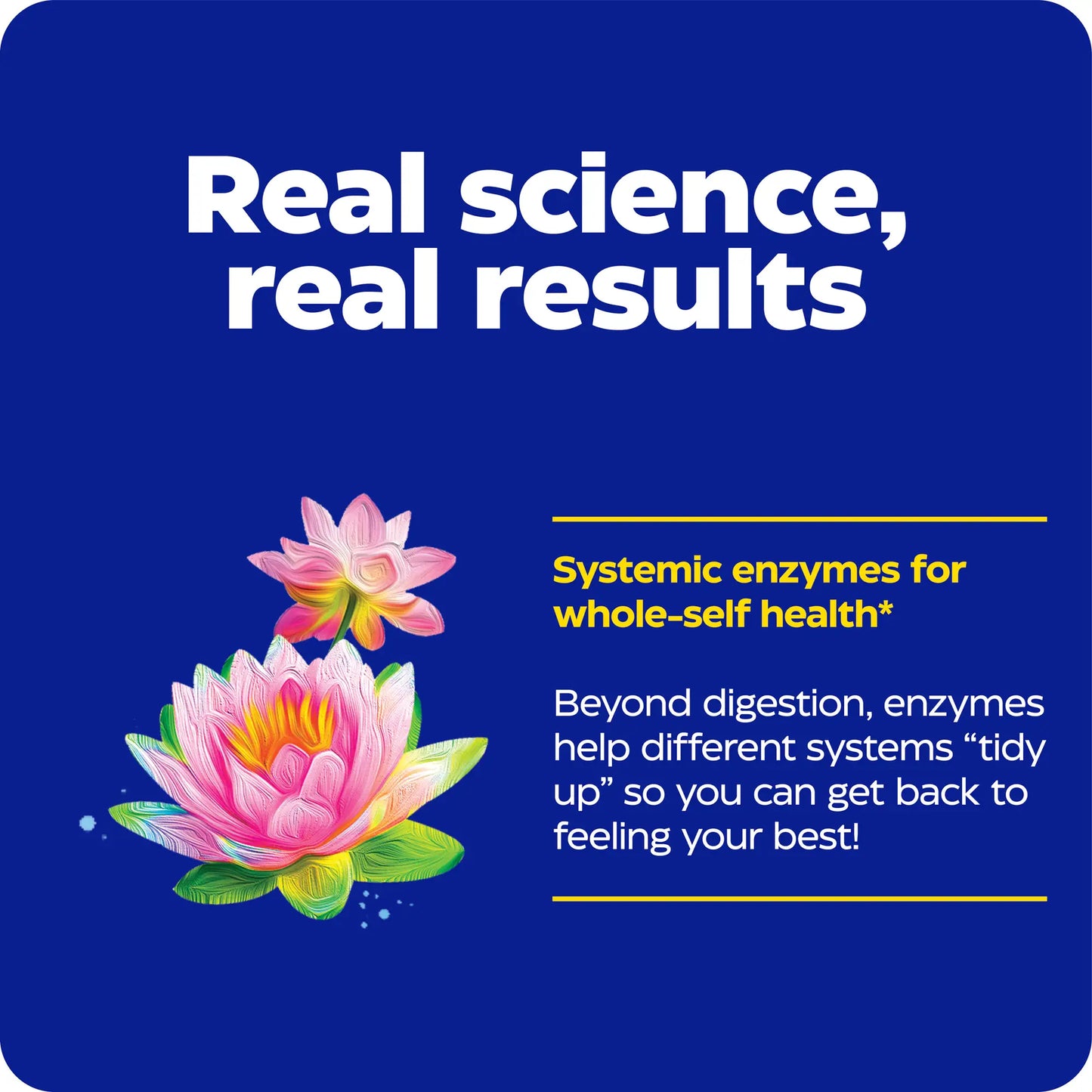 real science and real results with enzymedica