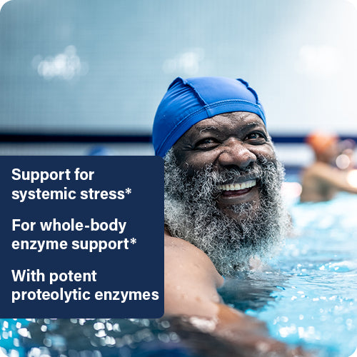 advertisement for enzyme science serrapeptase pro