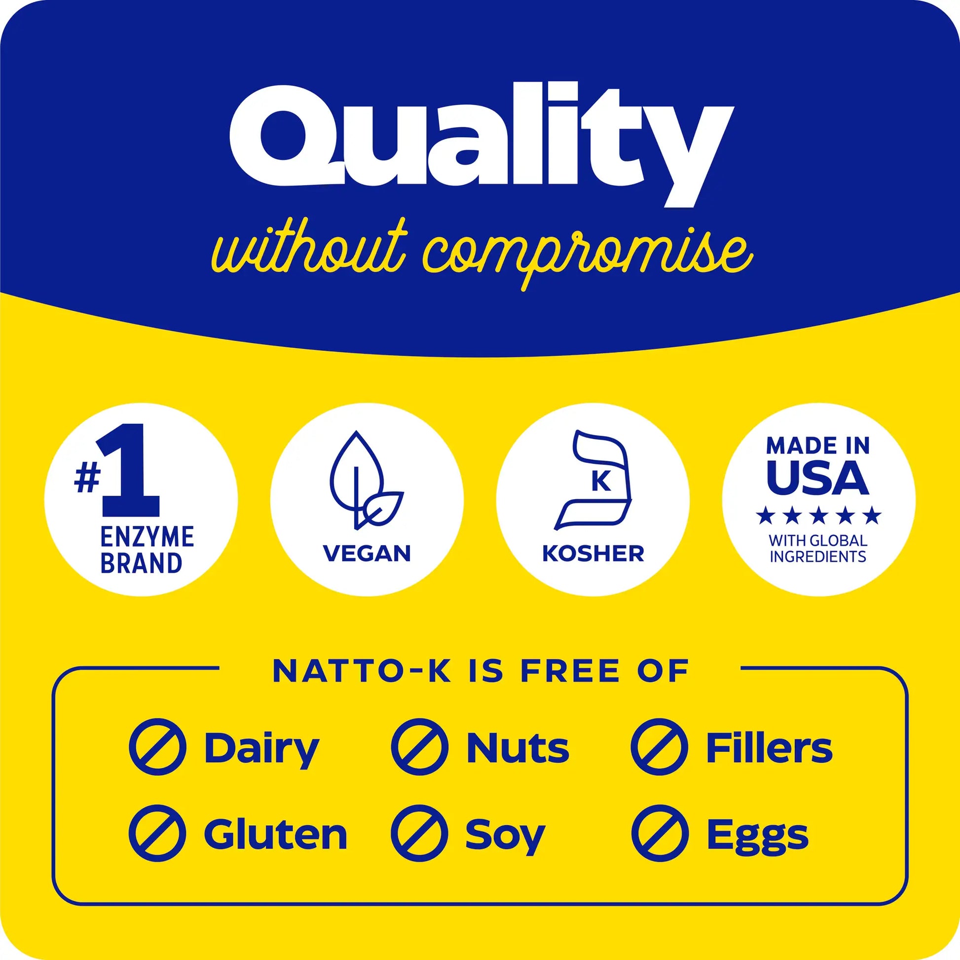 quality without compromise for natto-k