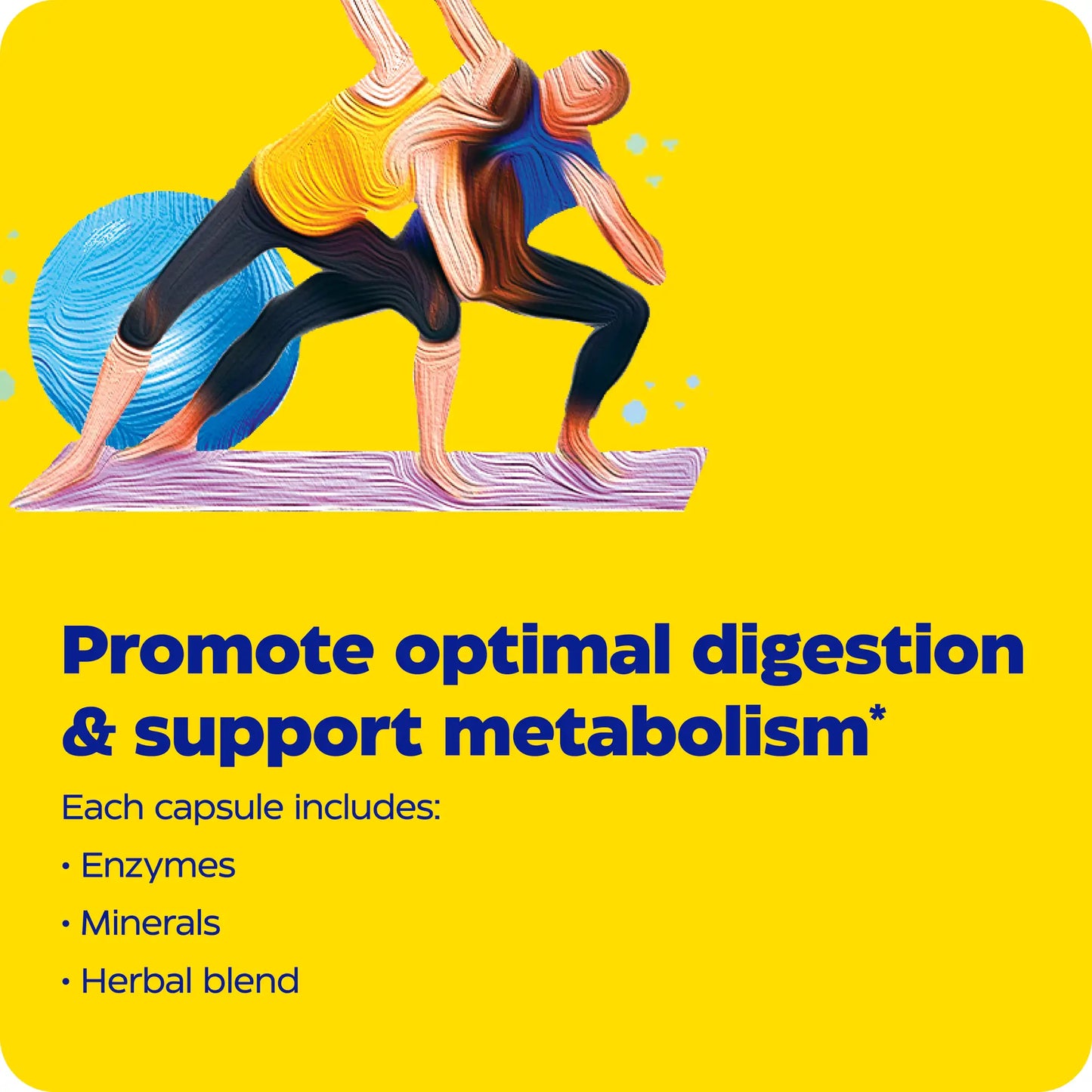 Advertisement for pH Basic, promote optimal digestion and support metabolism