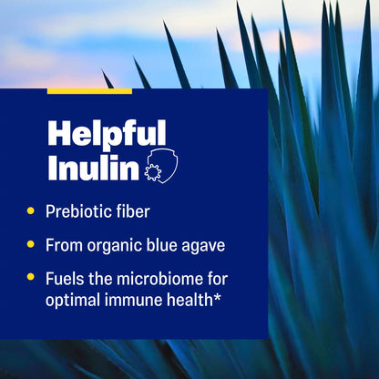 Advertisement for Vitamin D3+K2, Helpful inulin