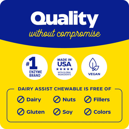 quality without compromise with dairy assist chewable