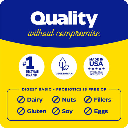 quality without compromise with digest basic probiotics