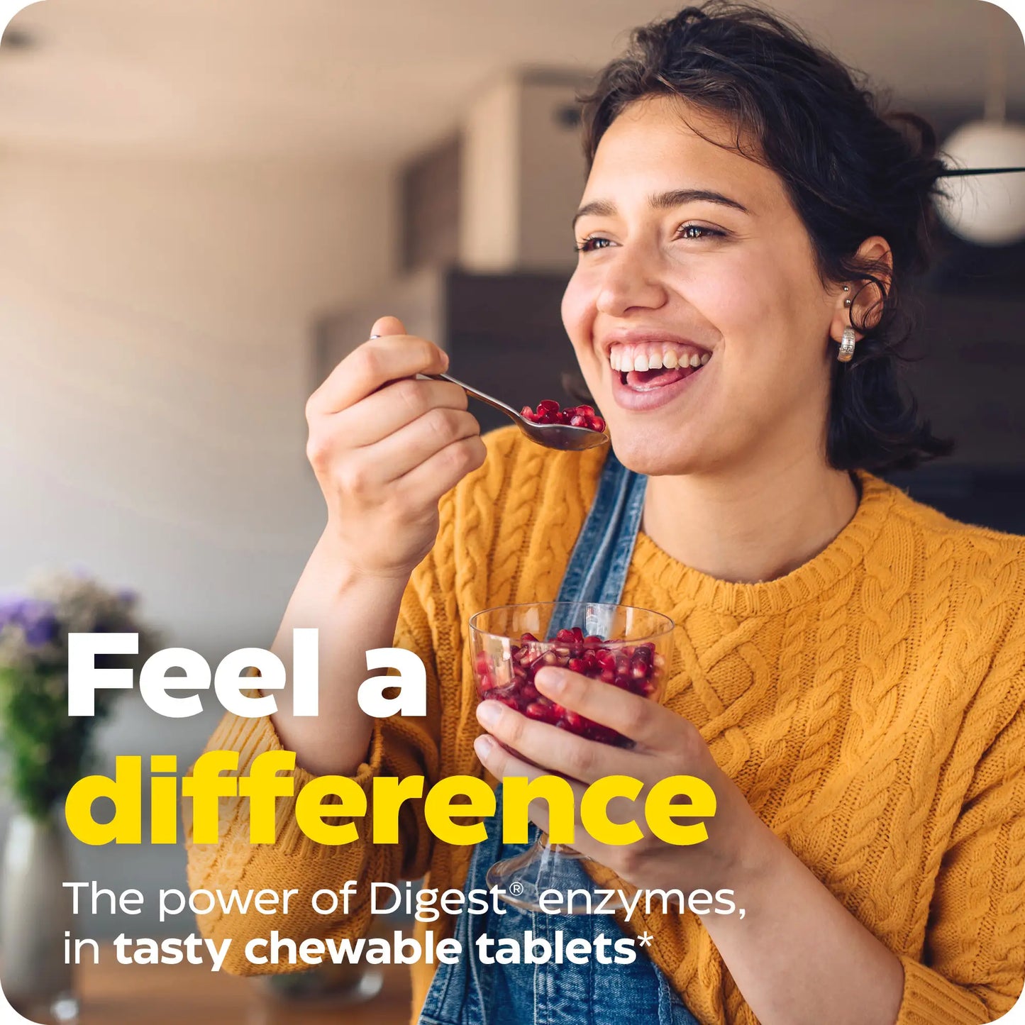 feel a difference with enzymedica 