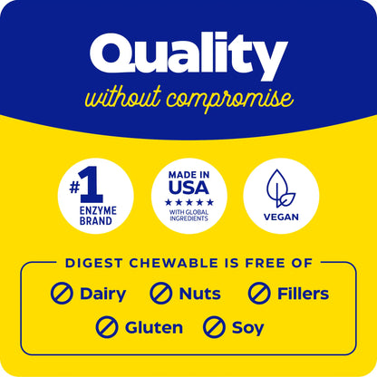 quality without compromise with digest chewable