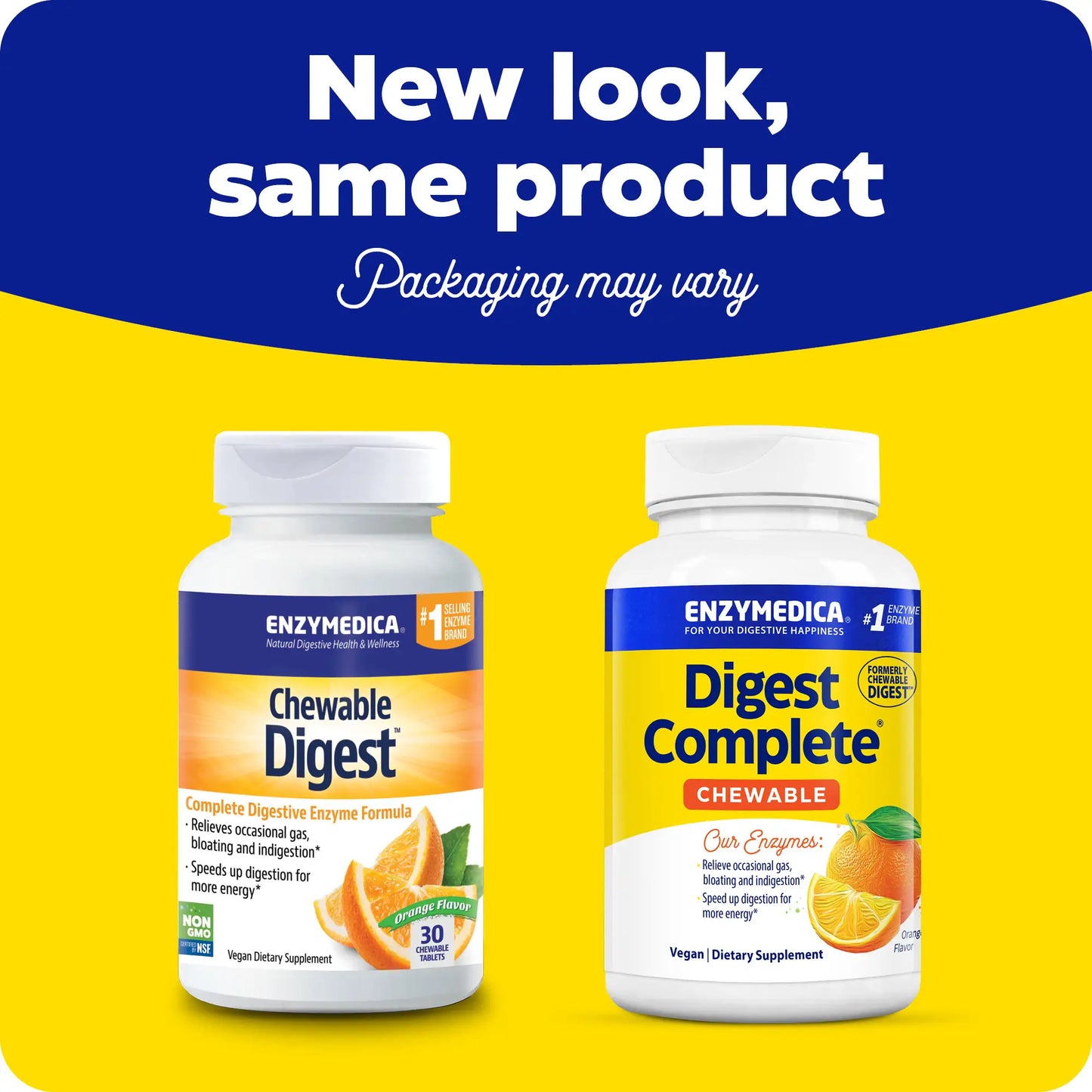 the new look for digest chewable