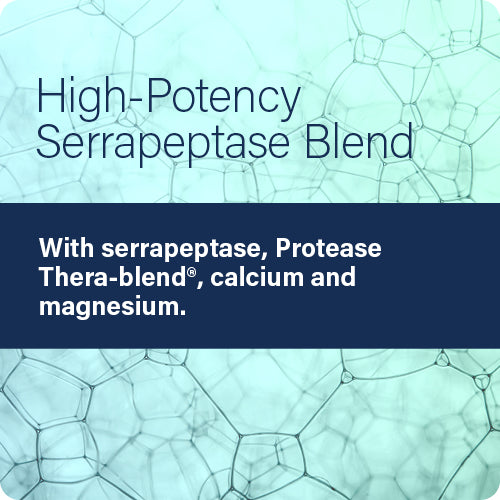 advertisement for enzyme science serrapeptase pro