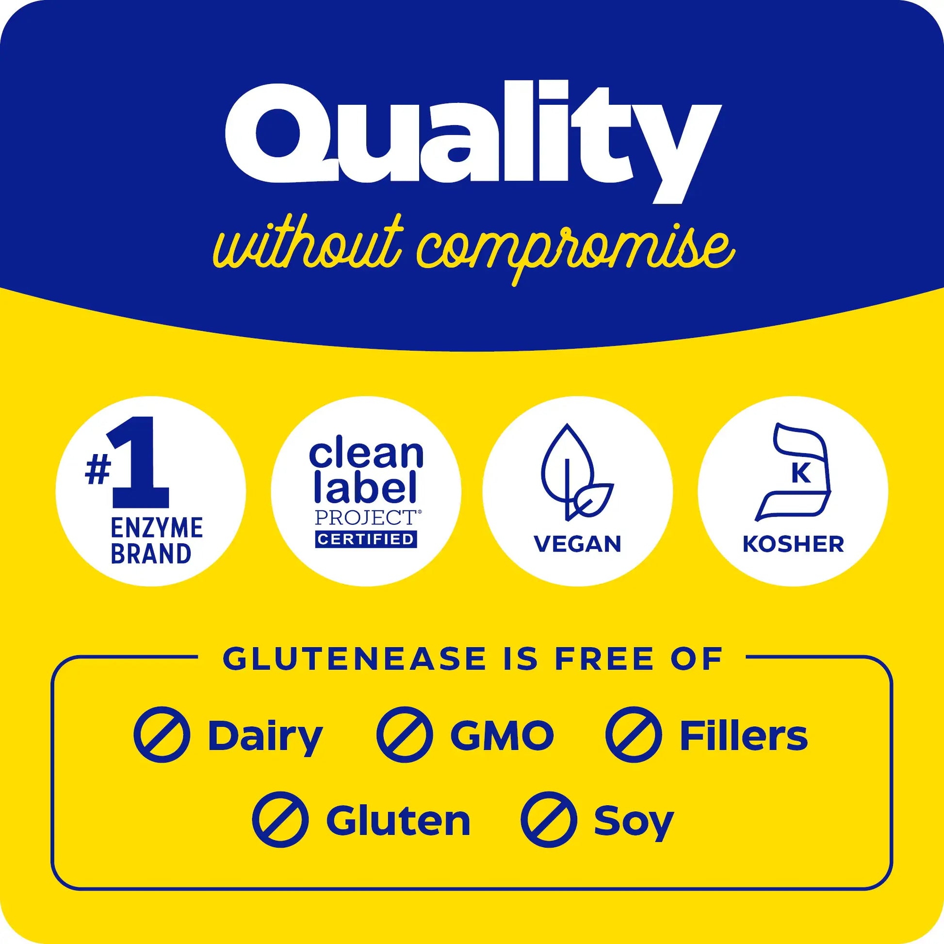quality without compromise with gluten ease