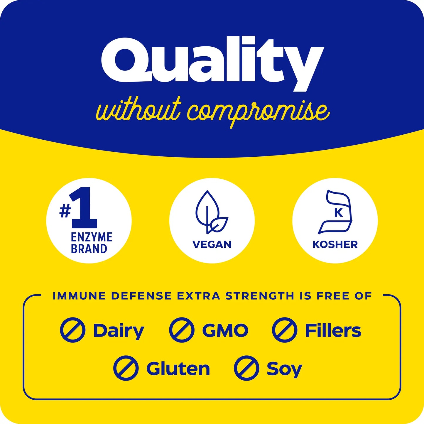 quality without compromise for immune defense extra strength