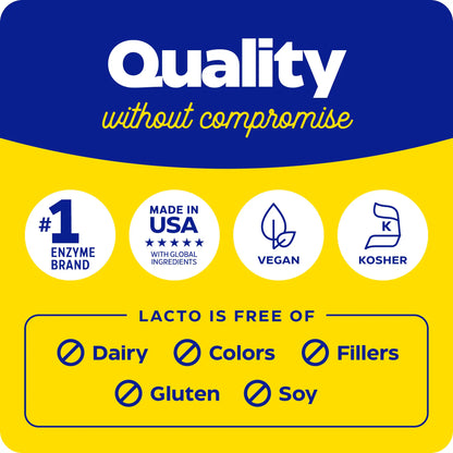 quality without compromise with lacto