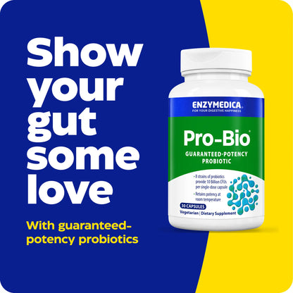 Advertisement for Pro Bio, show your gut some love