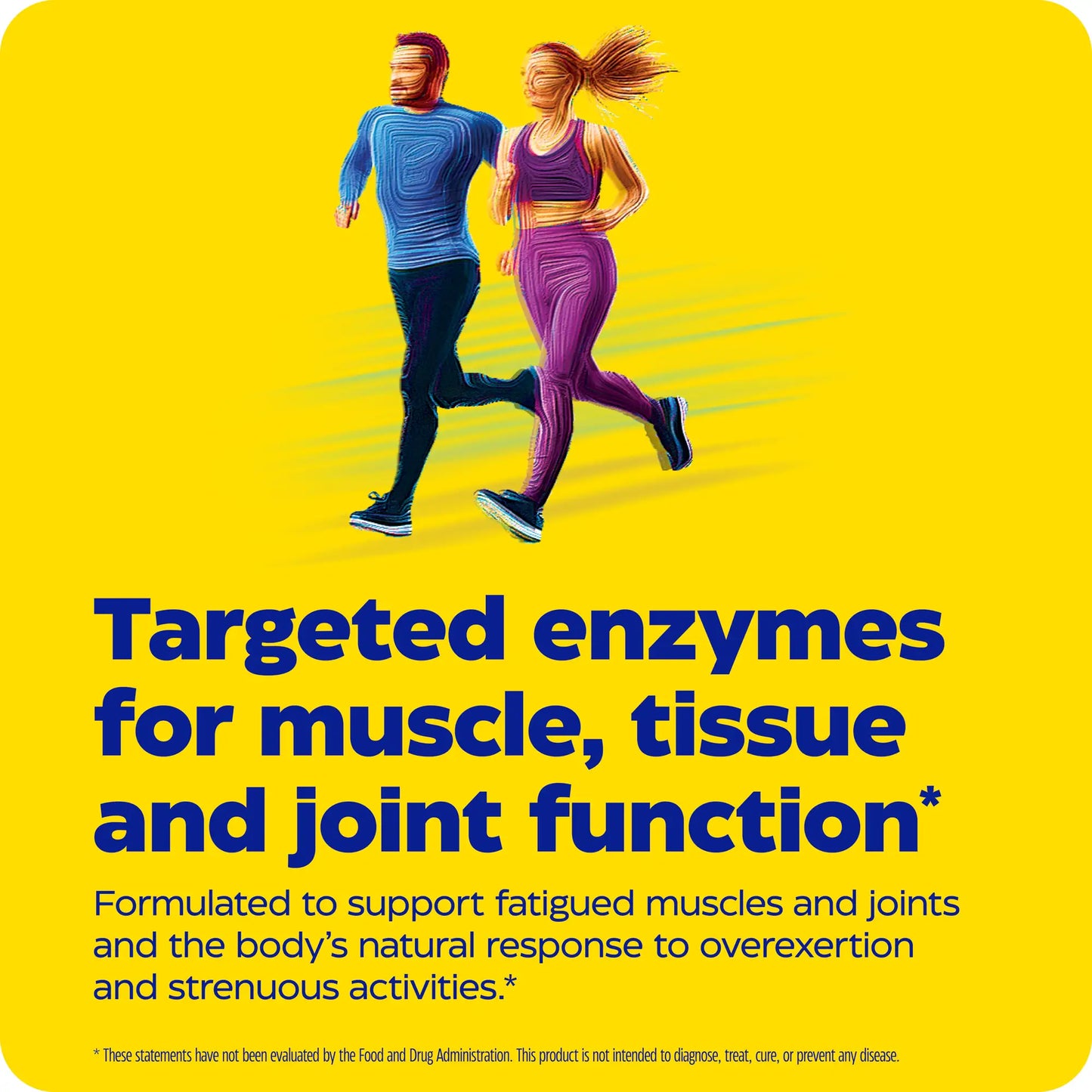 Advertisement for Repair Gold targeted enzymes for muscle, tissue, and joint function