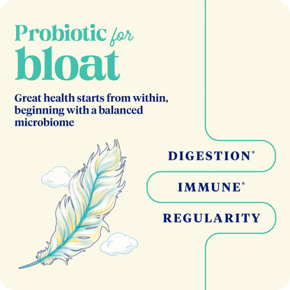 Advertisement for SubCulture bloat, digestion, immune, and regularity