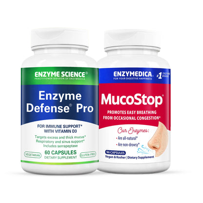 Enzyme Defense Pro and MucoStop Bundle